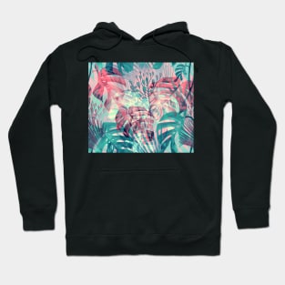 Monstera in Rain Forest Hoodie